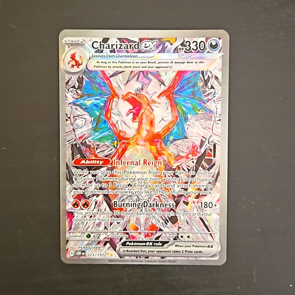 RARE CHARIZARD POKEMON CARD